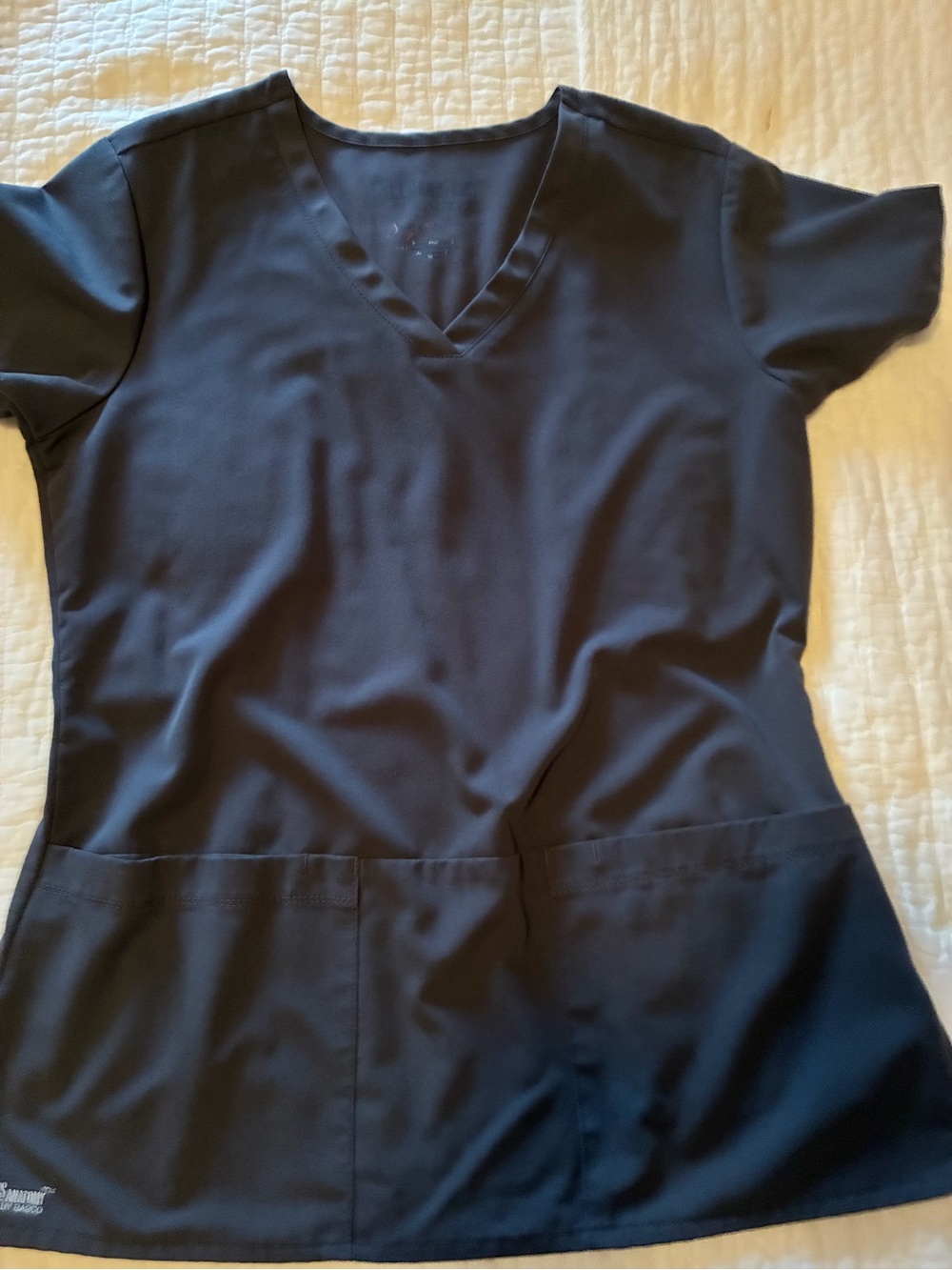 Women’s V-Neck Scrub Top and Pant Grey